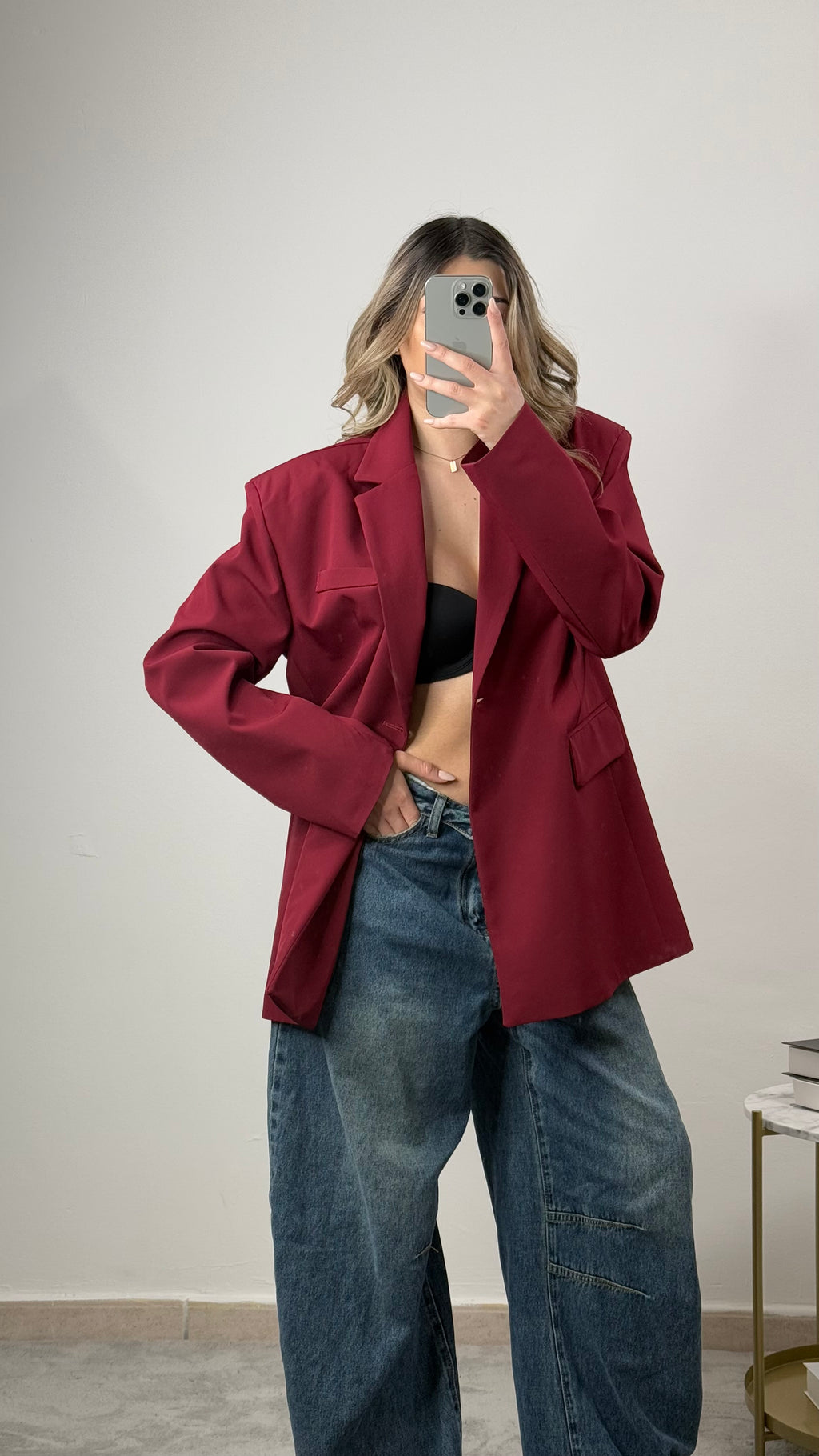 Blazer asimmetrico