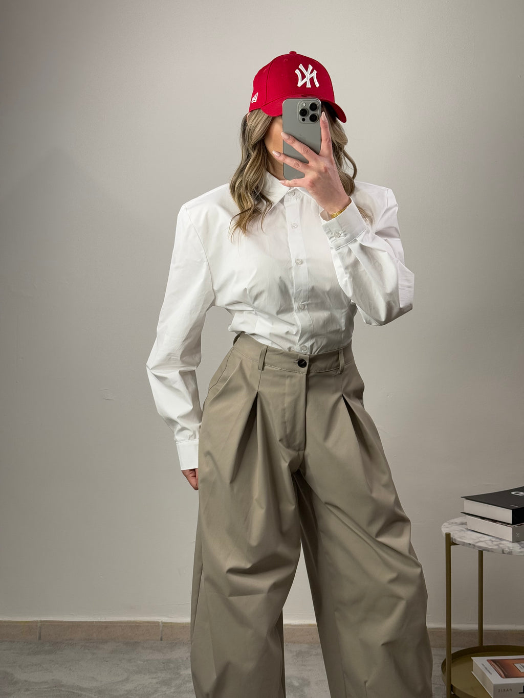 Camicia bustier con apertura a cuore sul retro