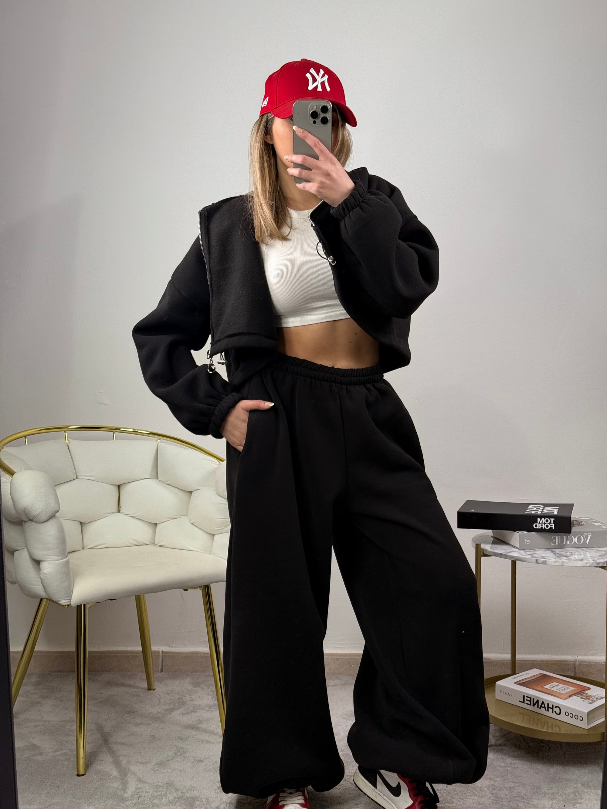 Coordinato tuta modello oversize
