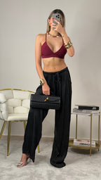 Pantaloni Satin