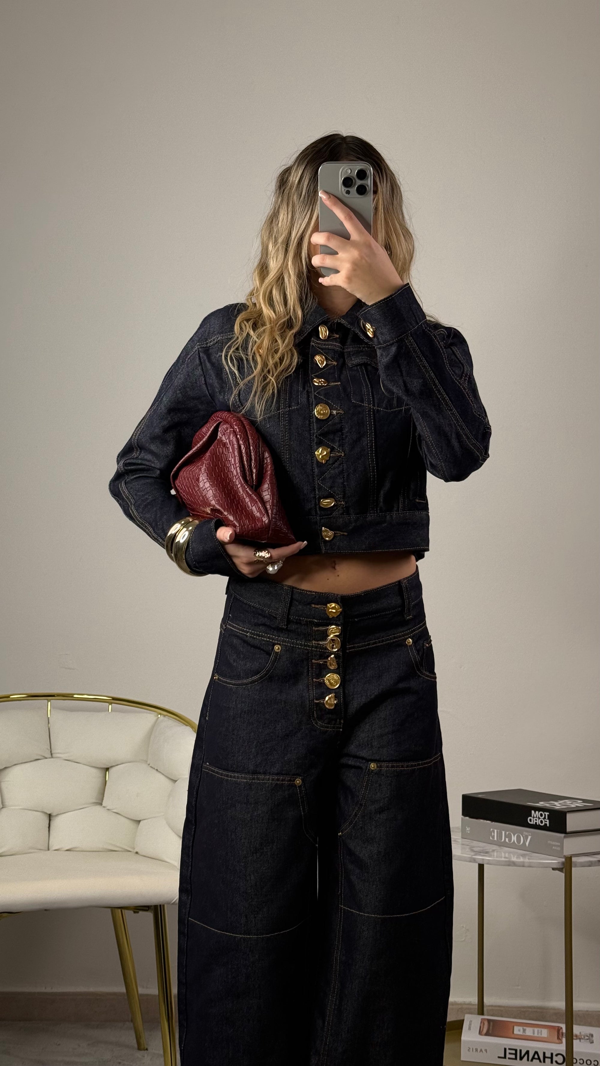 Coordinato Gold Bottoms