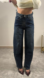 Jeans Ballon con fibbie