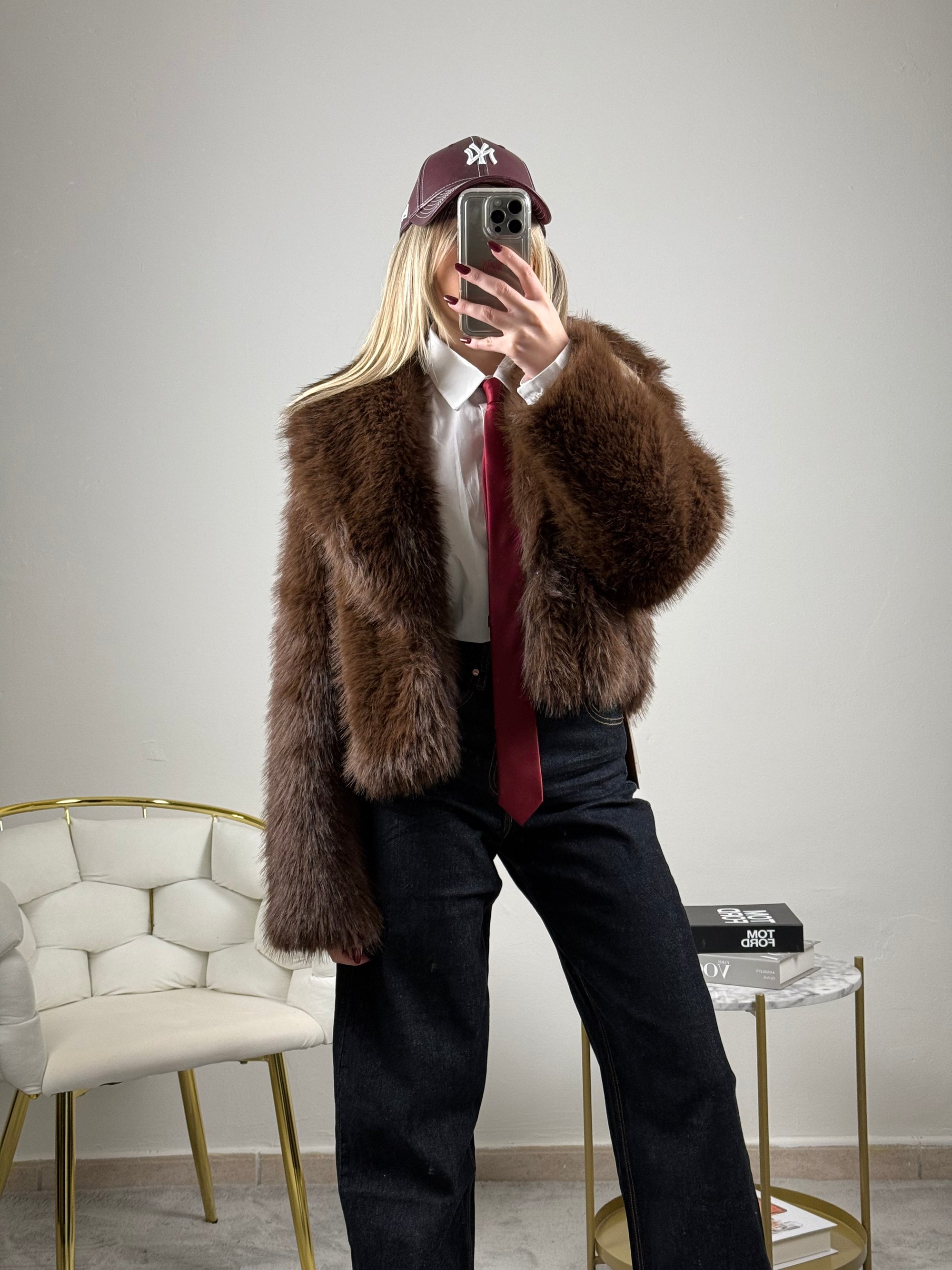 Eco-fur Marrone