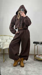 Coordinato tuta modello oversize