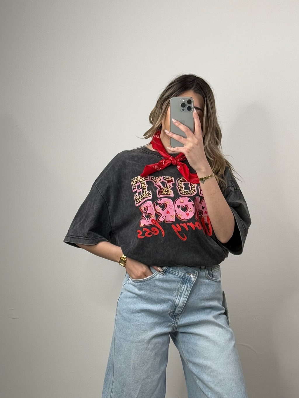 T-shirt worry less