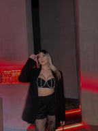 Hot pants in velluto