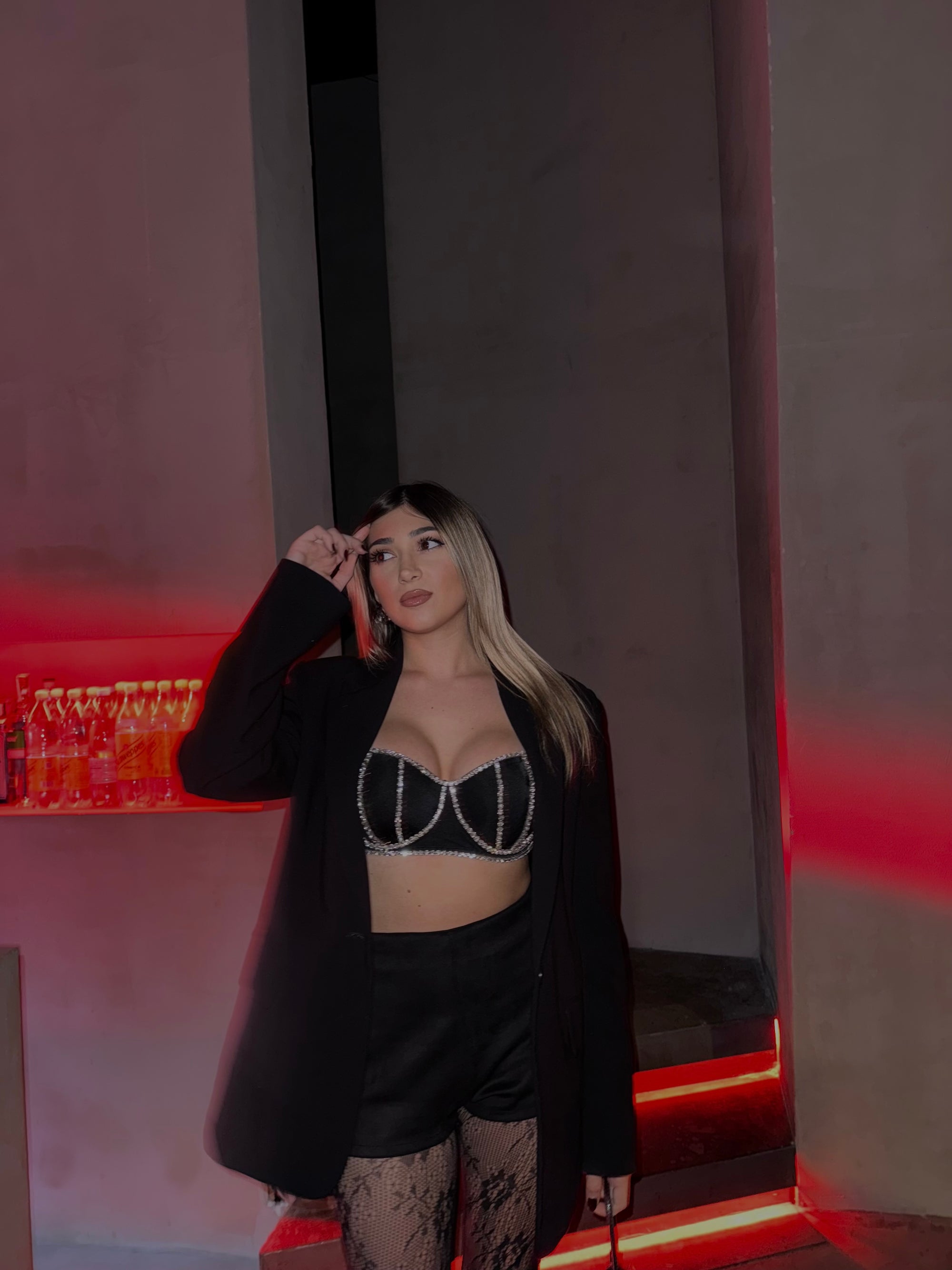 Hot pants in velluto