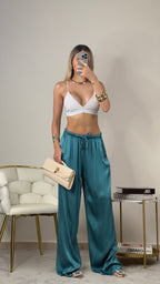 Pantaloni Satin