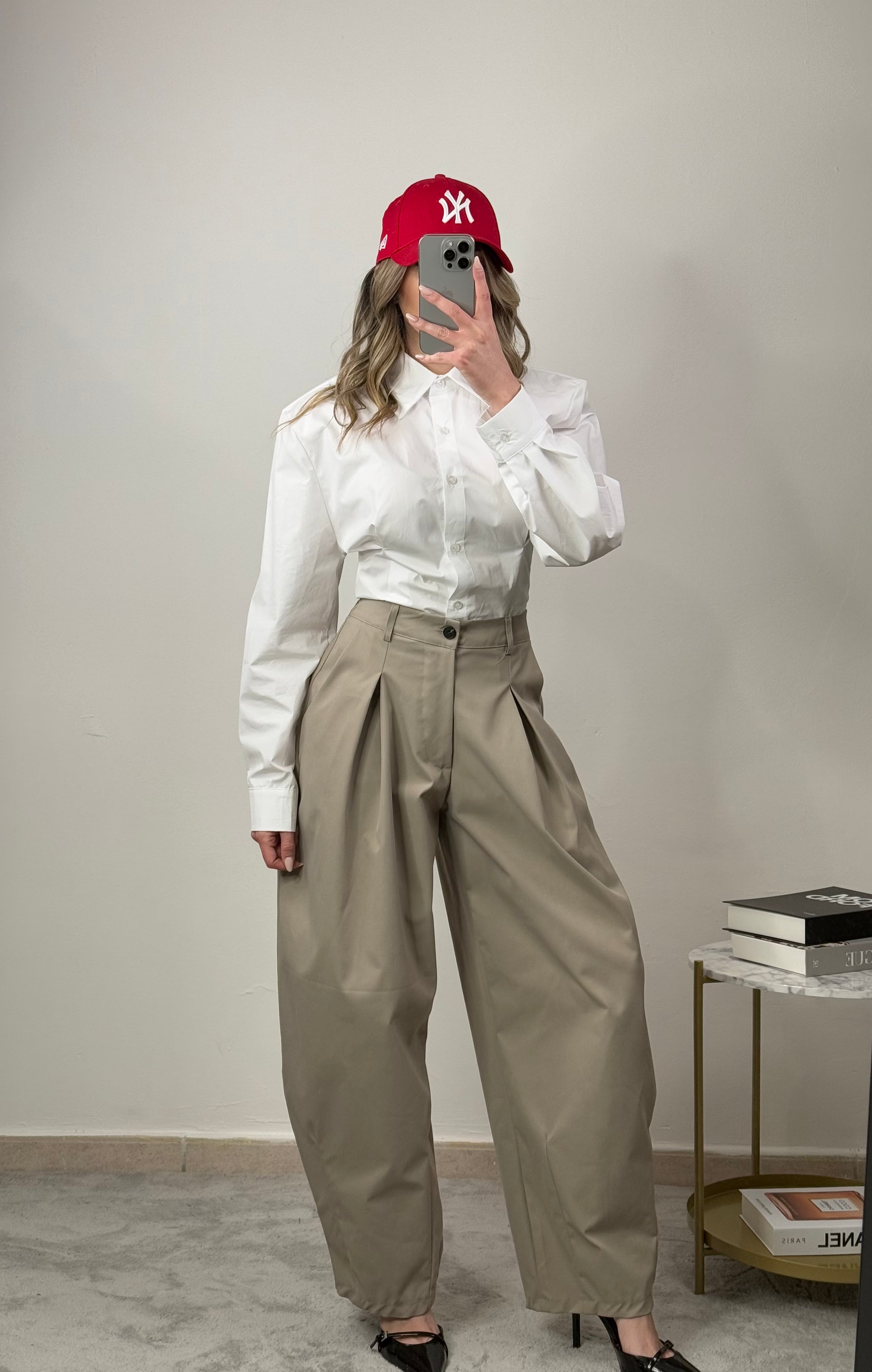 Pantaloni Strutturati