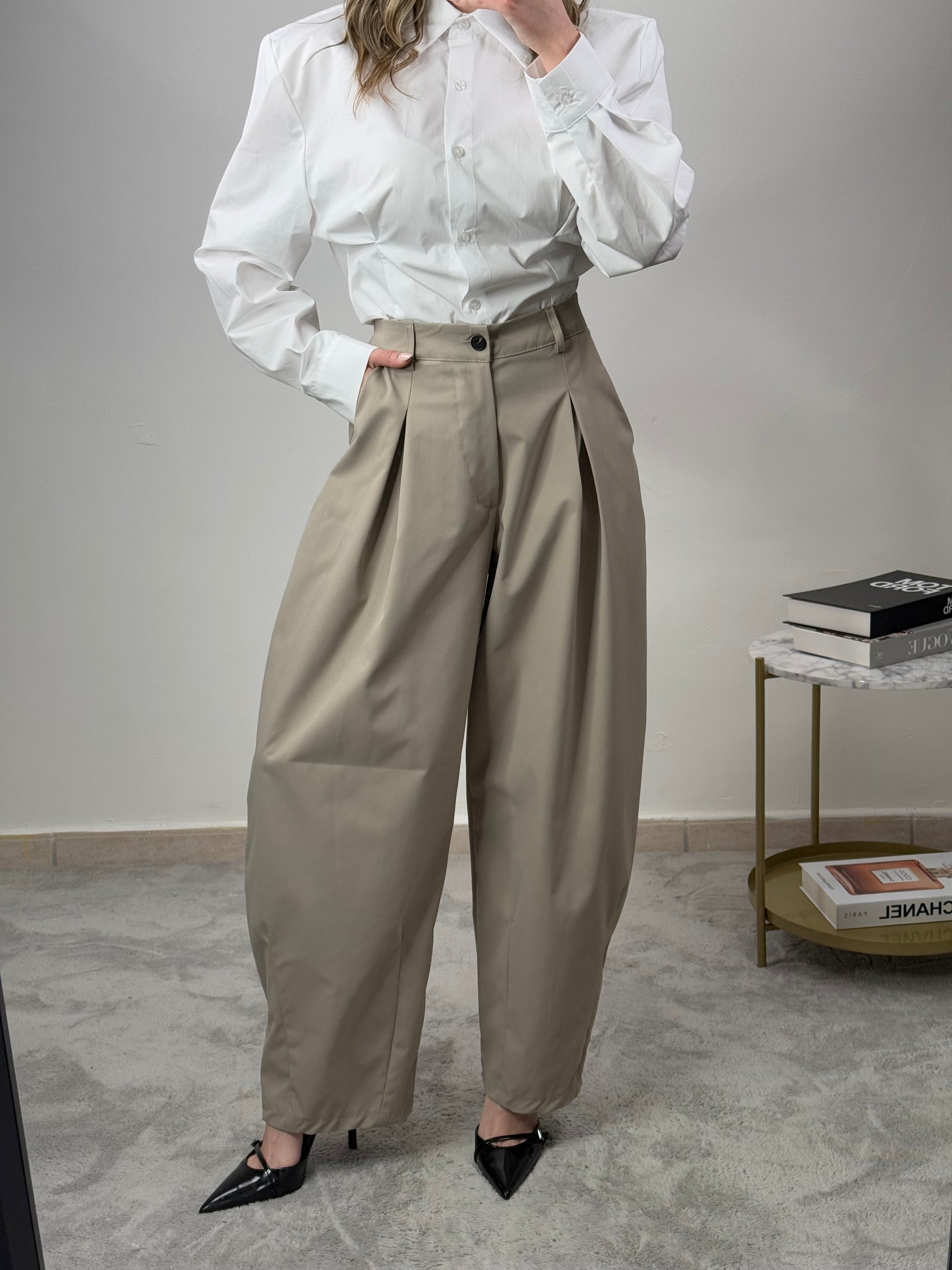 Pantaloni Strutturati