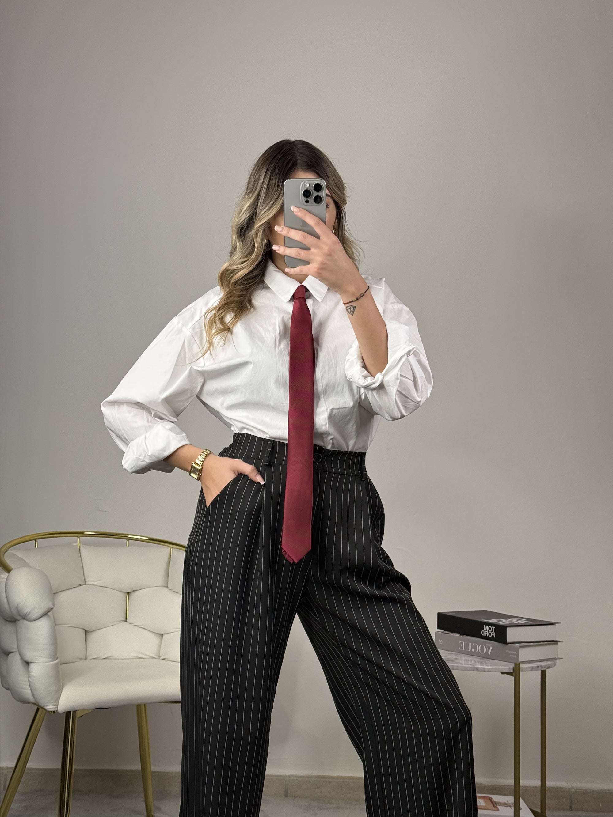 Camicia Bianca modello oversize